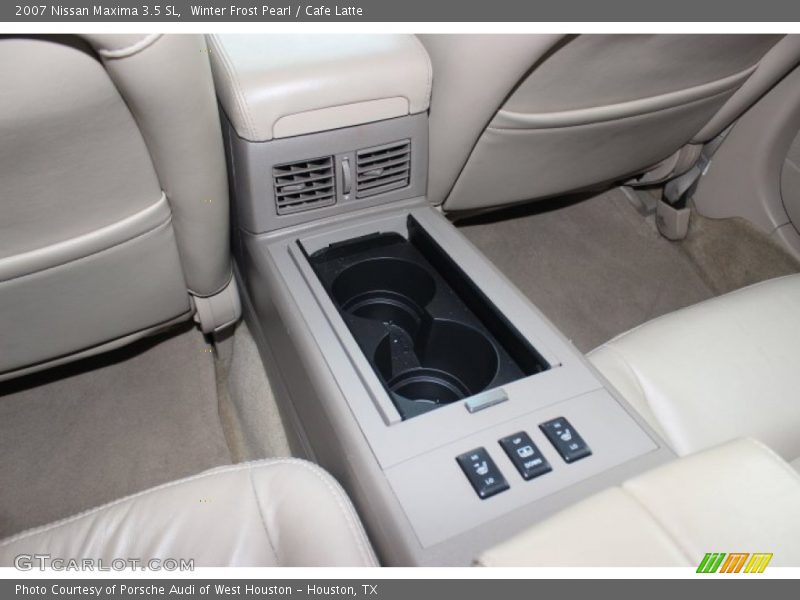 Winter Frost Pearl / Cafe Latte 2007 Nissan Maxima 3.5 SL
