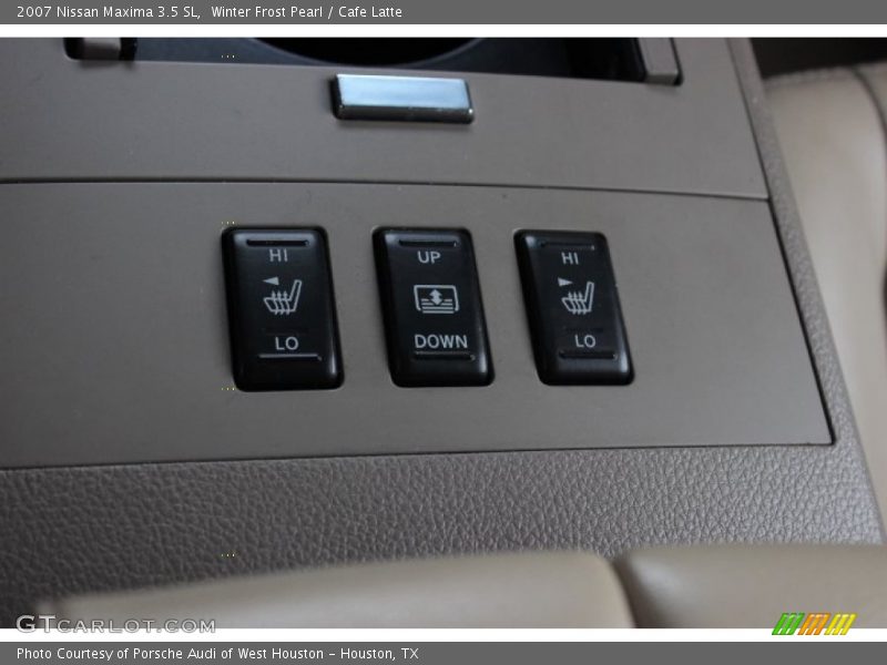 Winter Frost Pearl / Cafe Latte 2007 Nissan Maxima 3.5 SL