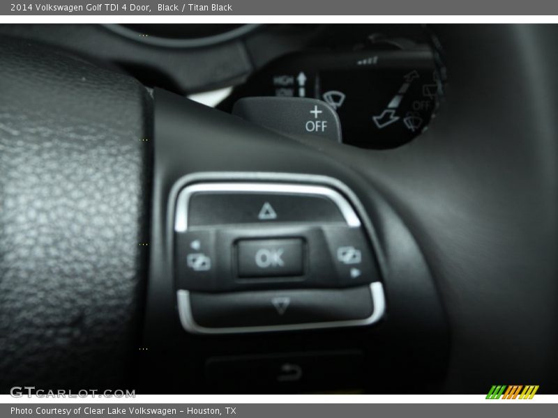 Black / Titan Black 2014 Volkswagen Golf TDI 4 Door