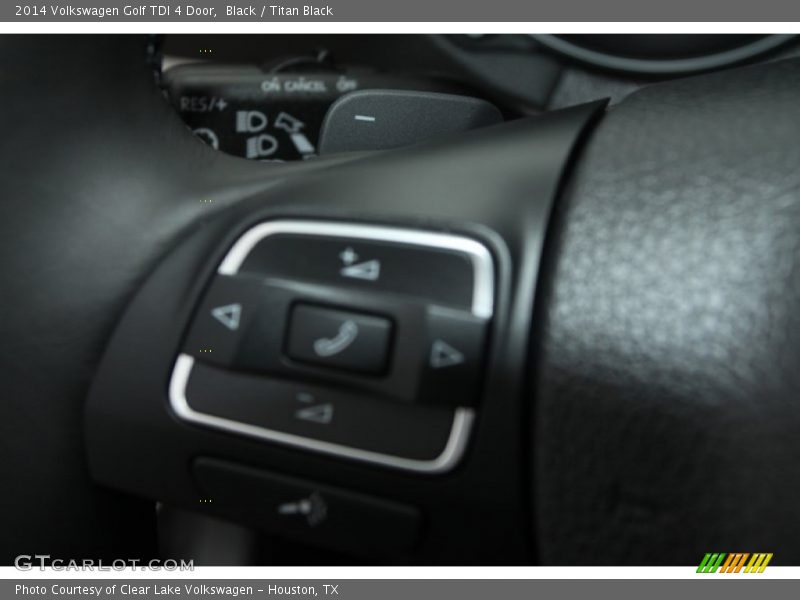 Black / Titan Black 2014 Volkswagen Golf TDI 4 Door