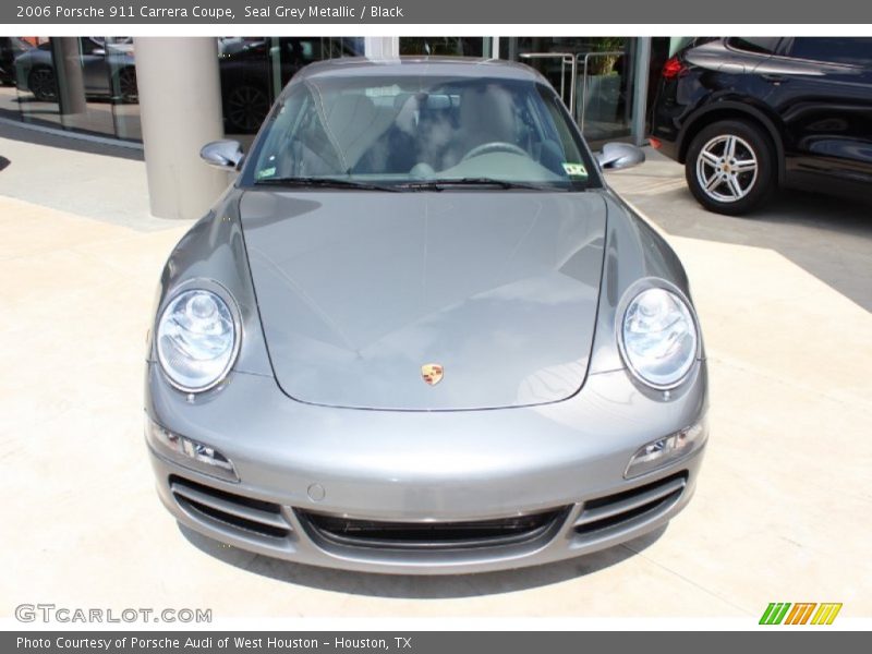 Seal Grey Metallic / Black 2006 Porsche 911 Carrera Coupe