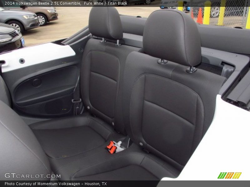 Pure White / Titan Black 2014 Volkswagen Beetle 2.5L Convertible