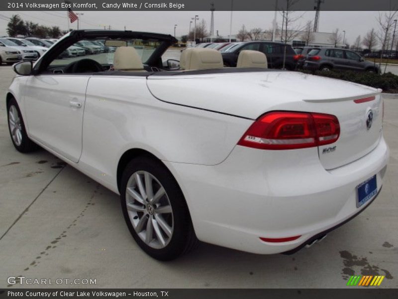 Candy White / Cornsilk Beige 2014 Volkswagen Eos Komfort