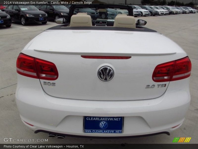 Candy White / Cornsilk Beige 2014 Volkswagen Eos Komfort