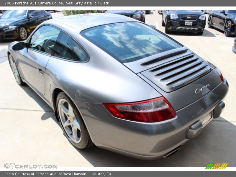 Seal Grey Metallic / Black 2006 Porsche 911 Carrera Coupe