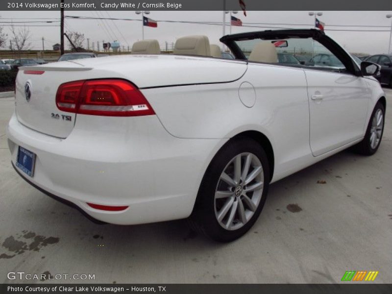 Candy White / Cornsilk Beige 2014 Volkswagen Eos Komfort