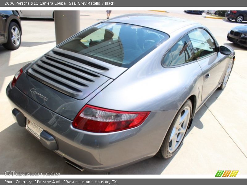 Seal Grey Metallic / Black 2006 Porsche 911 Carrera Coupe