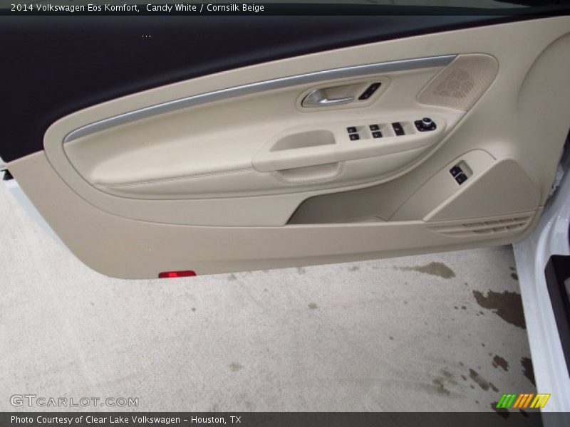 Candy White / Cornsilk Beige 2014 Volkswagen Eos Komfort