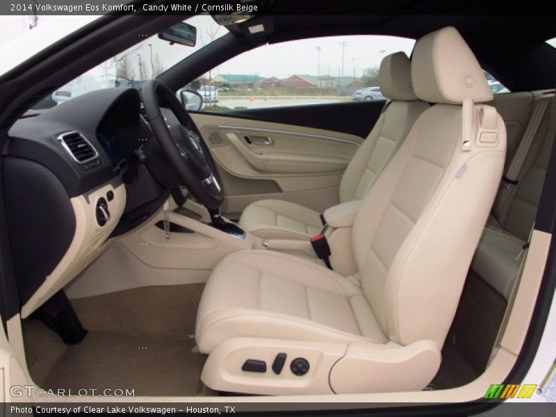 Candy White / Cornsilk Beige 2014 Volkswagen Eos Komfort