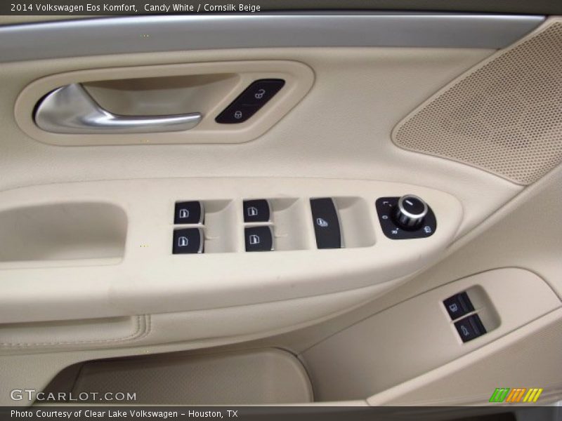 Candy White / Cornsilk Beige 2014 Volkswagen Eos Komfort