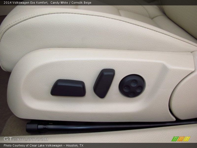 Candy White / Cornsilk Beige 2014 Volkswagen Eos Komfort