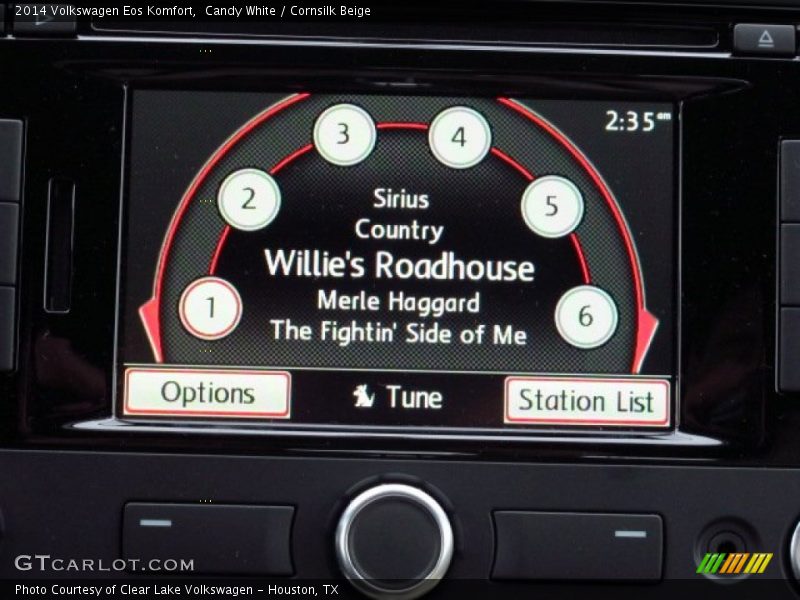 Candy White / Cornsilk Beige 2014 Volkswagen Eos Komfort