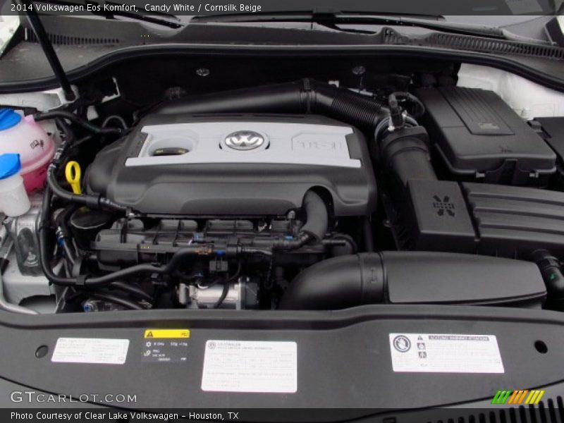 Candy White / Cornsilk Beige 2014 Volkswagen Eos Komfort