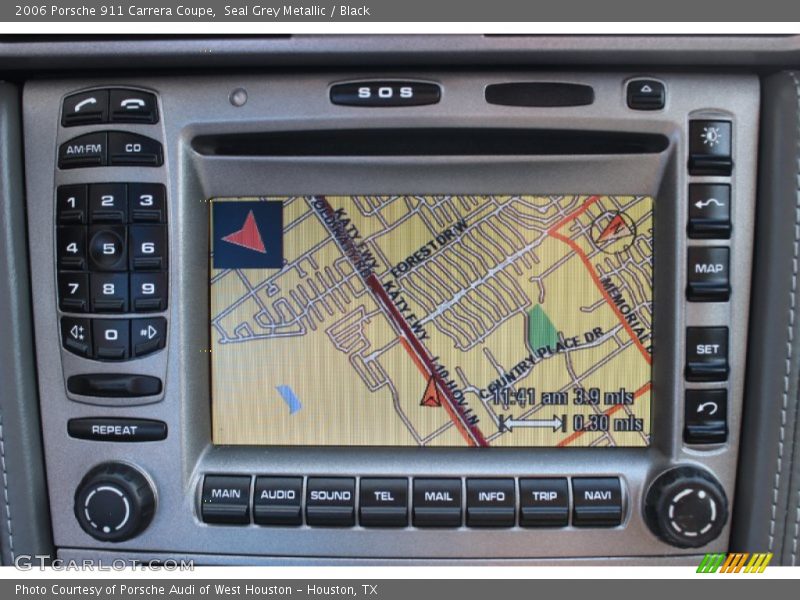 Navigation of 2006 911 Carrera Coupe