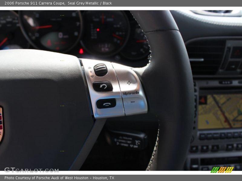 Seal Grey Metallic / Black 2006 Porsche 911 Carrera Coupe