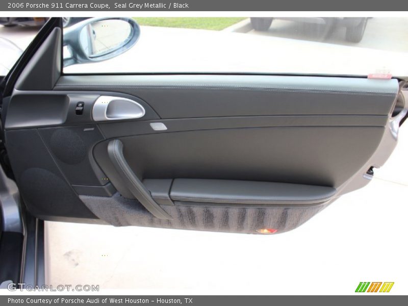 Seal Grey Metallic / Black 2006 Porsche 911 Carrera Coupe