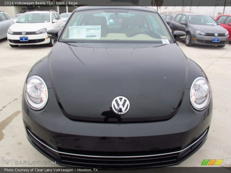 Black / Beige 2014 Volkswagen Beetle TDI