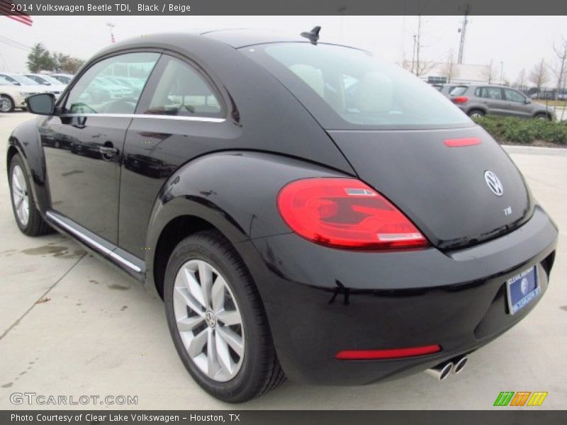 Black / Beige 2014 Volkswagen Beetle TDI