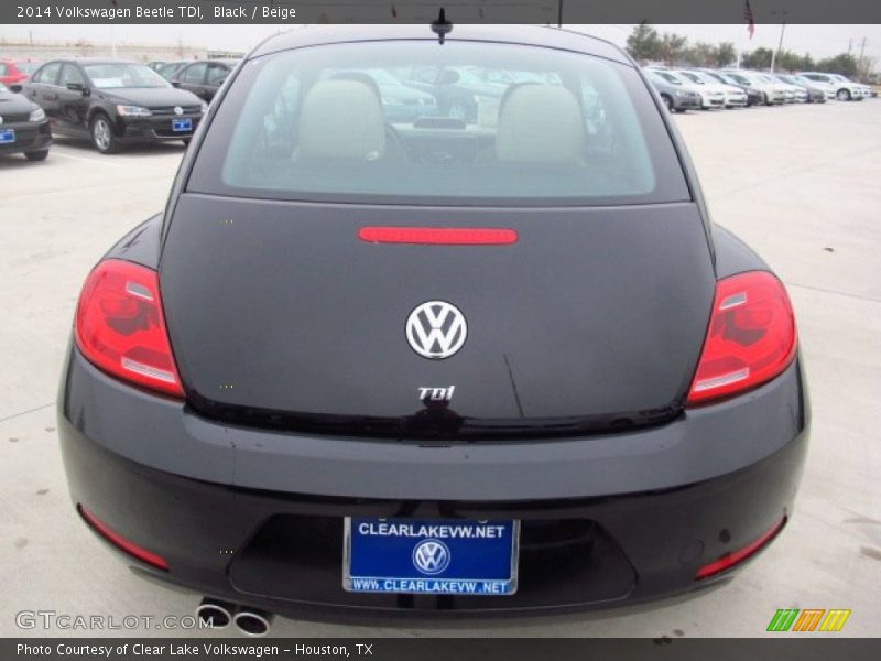 Black / Beige 2014 Volkswagen Beetle TDI