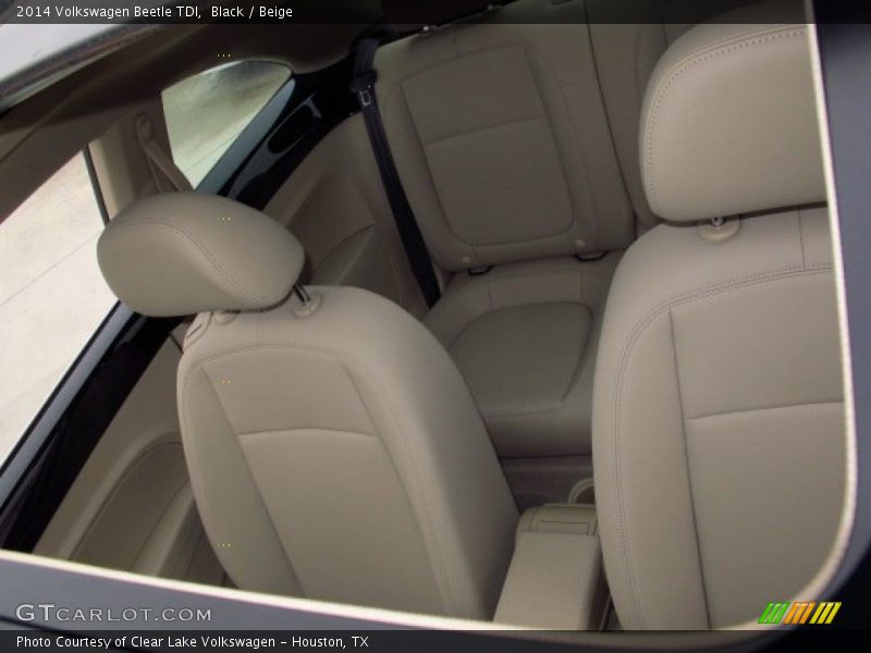Black / Beige 2014 Volkswagen Beetle TDI