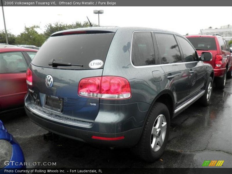Offroad Grey Metallic / Pure Beige 2006 Volkswagen Touareg V6