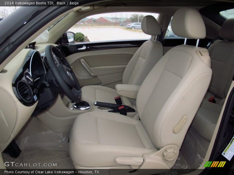 Black / Beige 2014 Volkswagen Beetle TDI