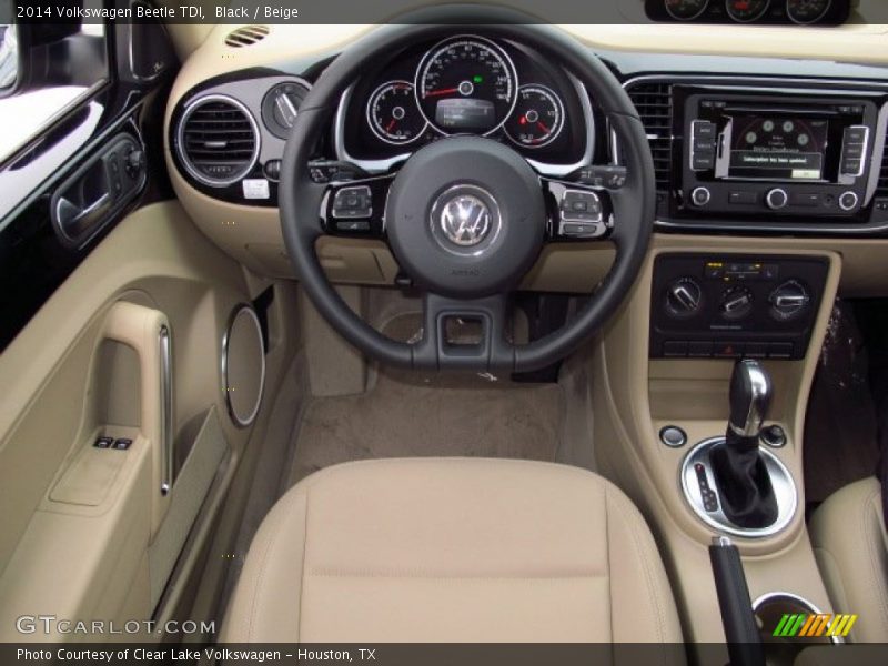 Black / Beige 2014 Volkswagen Beetle TDI