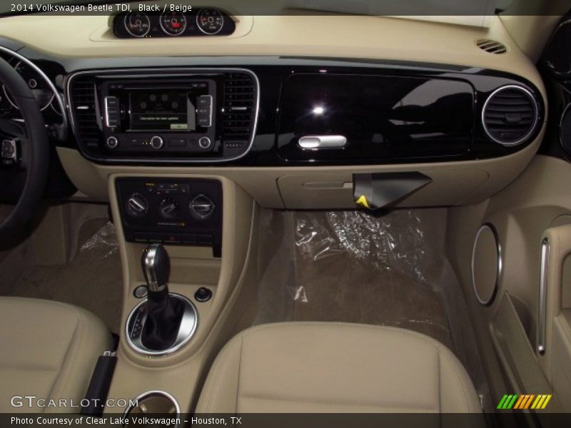 Black / Beige 2014 Volkswagen Beetle TDI