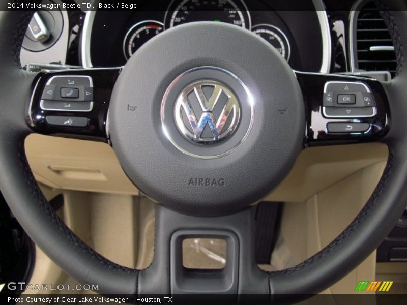 Black / Beige 2014 Volkswagen Beetle TDI