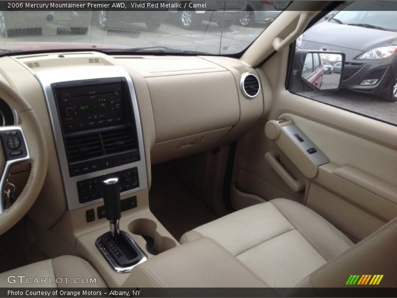 Vivid Red Metallic / Camel 2006 Mercury Mountaineer Premier AWD
