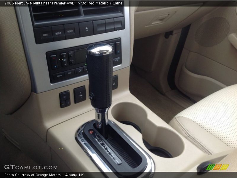 Vivid Red Metallic / Camel 2006 Mercury Mountaineer Premier AWD