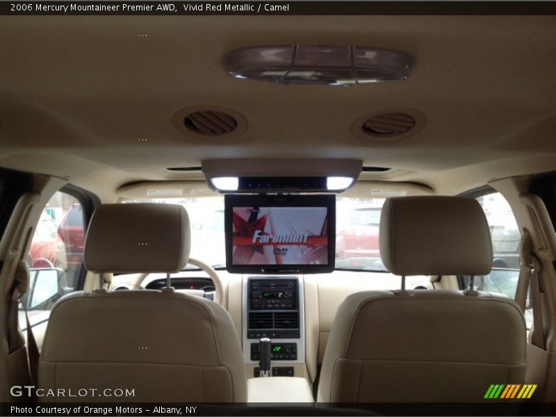 Vivid Red Metallic / Camel 2006 Mercury Mountaineer Premier AWD