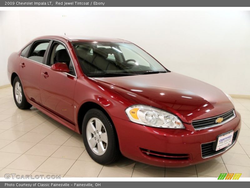 Red Jewel Tintcoat / Ebony 2009 Chevrolet Impala LT