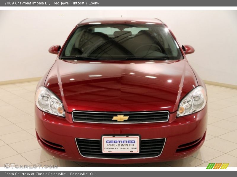 Red Jewel Tintcoat / Ebony 2009 Chevrolet Impala LT