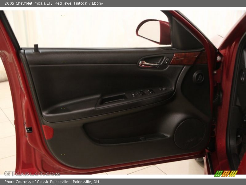 Red Jewel Tintcoat / Ebony 2009 Chevrolet Impala LT