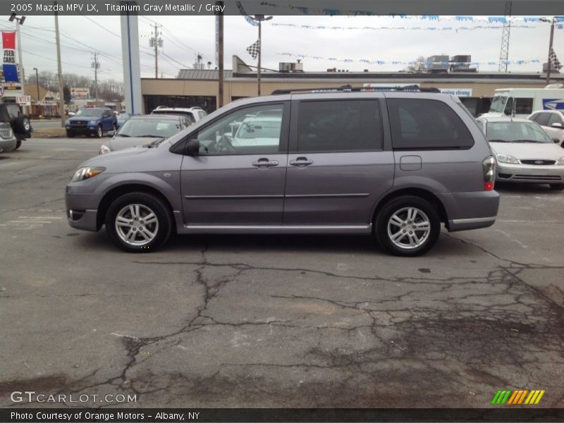 Titanium Gray Metallic / Gray 2005 Mazda MPV LX