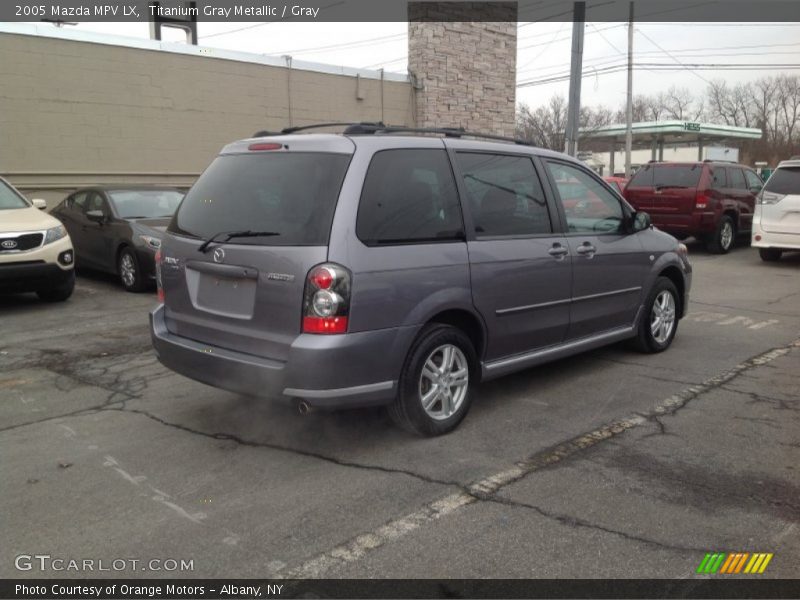 Titanium Gray Metallic / Gray 2005 Mazda MPV LX