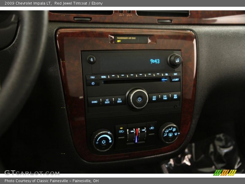 Red Jewel Tintcoat / Ebony 2009 Chevrolet Impala LT