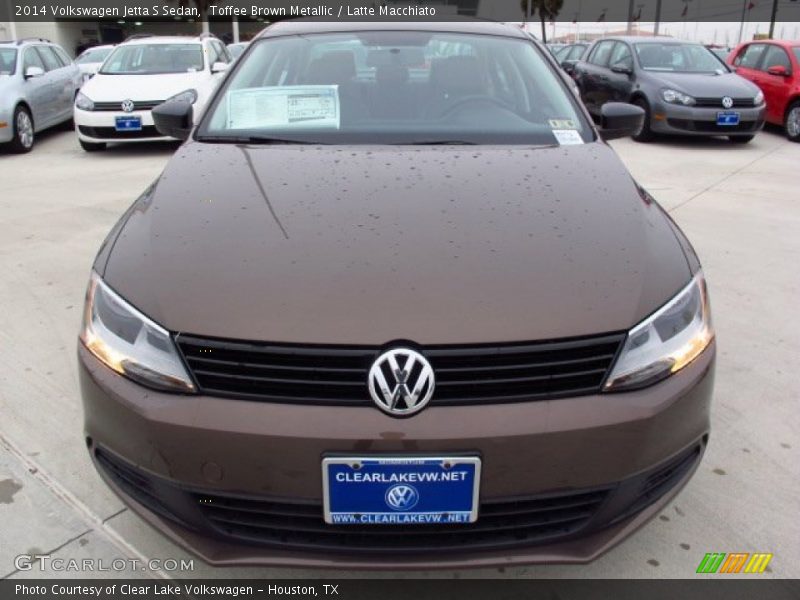 Toffee Brown Metallic / Latte Macchiato 2014 Volkswagen Jetta S Sedan