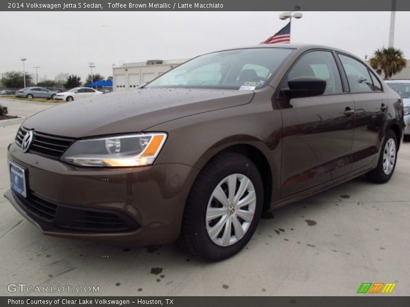 Toffee Brown Metallic / Latte Macchiato 2014 Volkswagen Jetta S Sedan