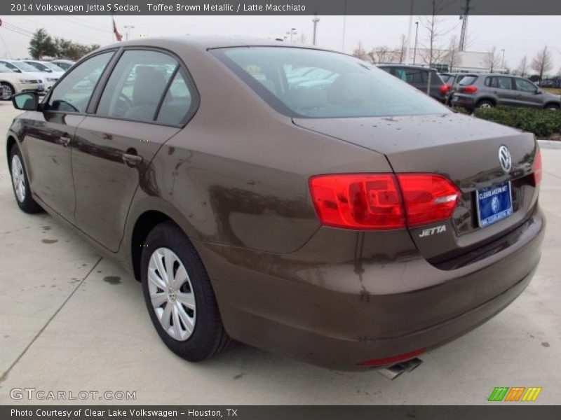 Toffee Brown Metallic / Latte Macchiato 2014 Volkswagen Jetta S Sedan