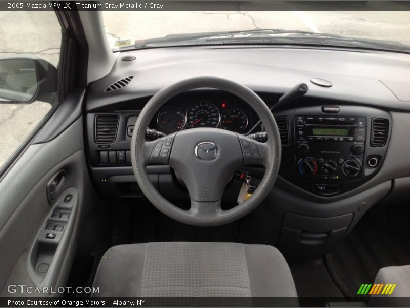 Titanium Gray Metallic / Gray 2005 Mazda MPV LX