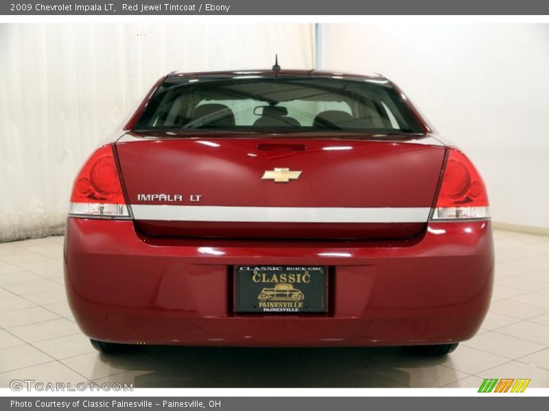 Red Jewel Tintcoat / Ebony 2009 Chevrolet Impala LT