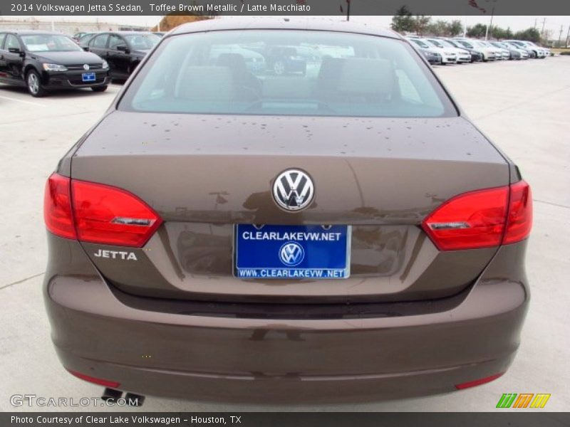 Toffee Brown Metallic / Latte Macchiato 2014 Volkswagen Jetta S Sedan