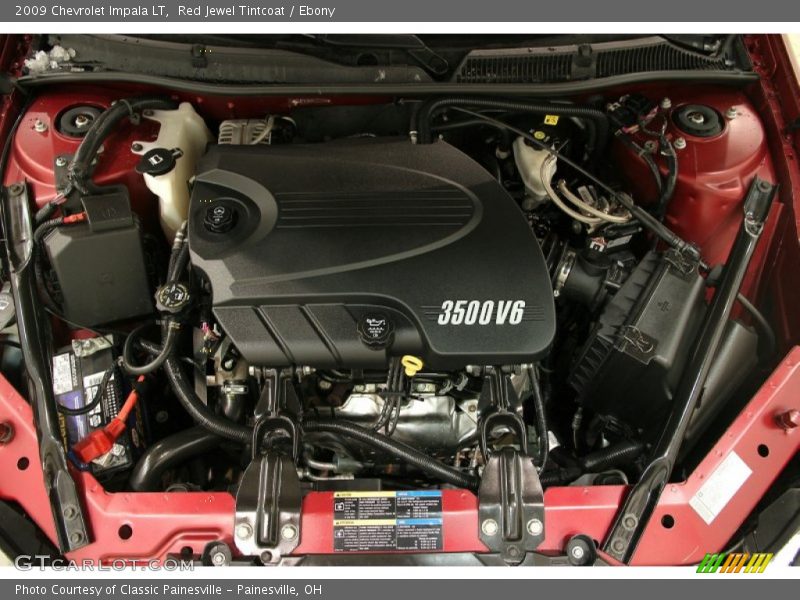 Red Jewel Tintcoat / Ebony 2009 Chevrolet Impala LT
