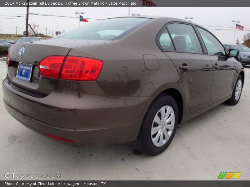 Toffee Brown Metallic / Latte Macchiato 2014 Volkswagen Jetta S Sedan