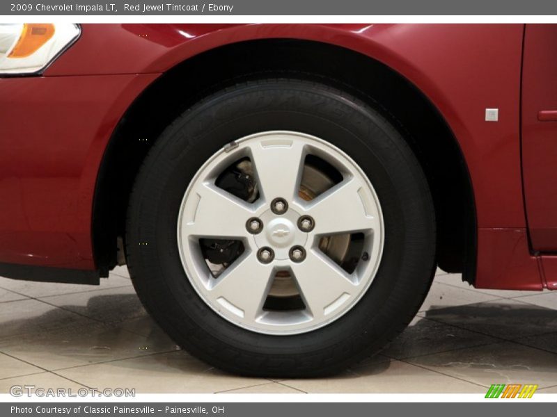 Red Jewel Tintcoat / Ebony 2009 Chevrolet Impala LT