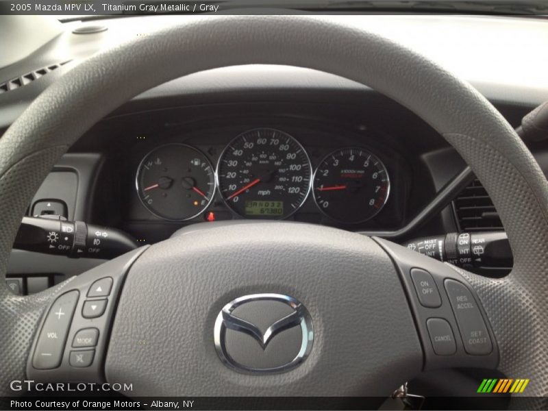 Titanium Gray Metallic / Gray 2005 Mazda MPV LX