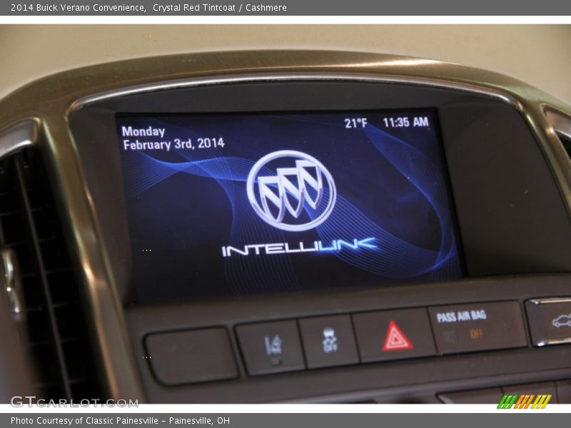 Crystal Red Tintcoat / Cashmere 2014 Buick Verano Convenience