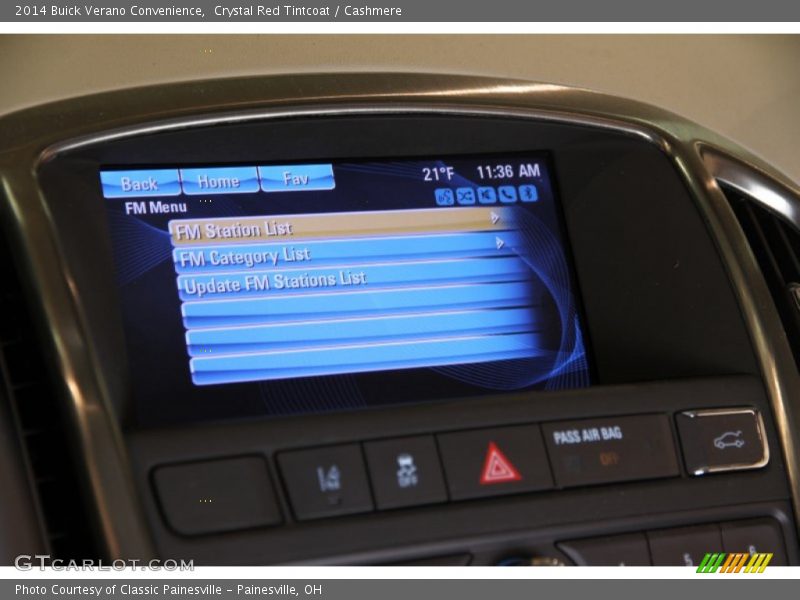 Crystal Red Tintcoat / Cashmere 2014 Buick Verano Convenience
